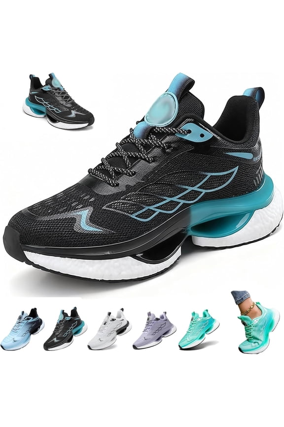 Sneakers for Women 2026 Hands Free and Supportive Wide Toe Walking Shoes Comfort Nurses Orthopedic Mesh Non-Slip Breathable Shoes Black 6.5 Wide