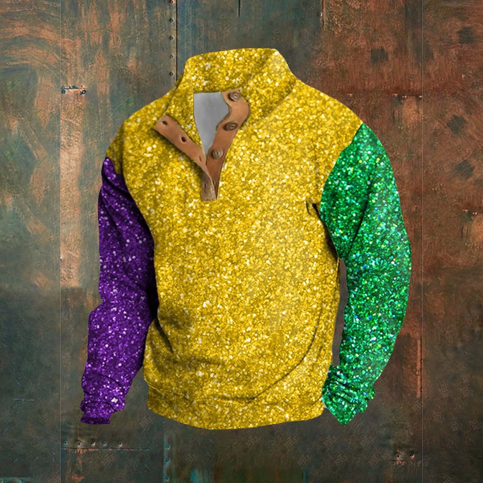 mardi gras sequin blazer