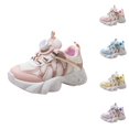 thumbnail image 1 of LTTVQM Toddler Sneakers for Girls Boys Orthopedic Chunky Lace-Up Rotary Buckle Anti-Slip Trainers with Arch Support Fashion Outdoor Athletic Sports Walking Shoes Pink 11 Little Kid, 1 of 5