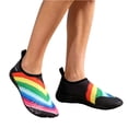 thumbnail image 1 of LTTVQM Water Shoes for Women Men Quick Dry Barefoot Aqua Socks for Beach Swim Yoga Surf Pool Casual Breathable Gym Non-Slip Shoes Multicolor 36(US-5.5), 1 of 4