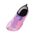 thumbnail image 1 of LTTVQM Water Shoes for Women Men Stretch Packable Quick Dry Barefoot Aqua Socks for Swim Beach Yoga Surf Exercise Casual Breathable Athletic Slip on Shoes Pink 36(US-5.5Women/US-4.5Men), 1 of 5