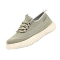 thumbnail image 1 of LTTVQM Womens Fashion Sneakers Soft Lace-Up Gum Sole Retro Comfortable Tennis Shoes Casual Running Shoes for All Seasons Green 38(US-7), 1 of 5