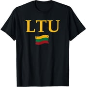 LTU Lithuanian Flag - Lietuva Got Game Lithuania Strong T-Shirt