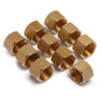 thumbnail image 1 of LTWFITTING 5/16" Brass Compression Cap Stop Valve Cap,Brass Compression Fitting(Pack of 10), 1 of 6