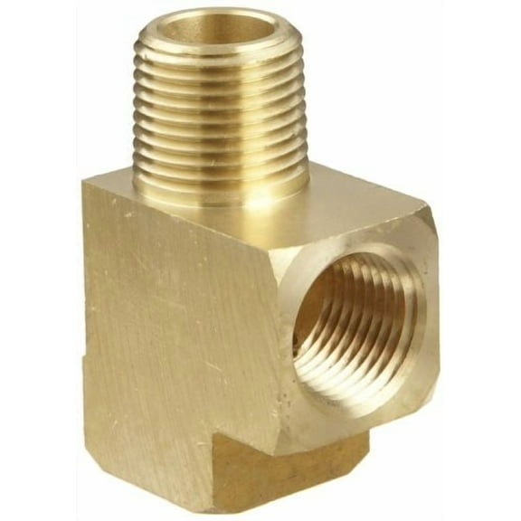 LTWFITTING Brass 3/16" OD x 1/8" Male NPT Compression Connector Fitting(Pack of 5)