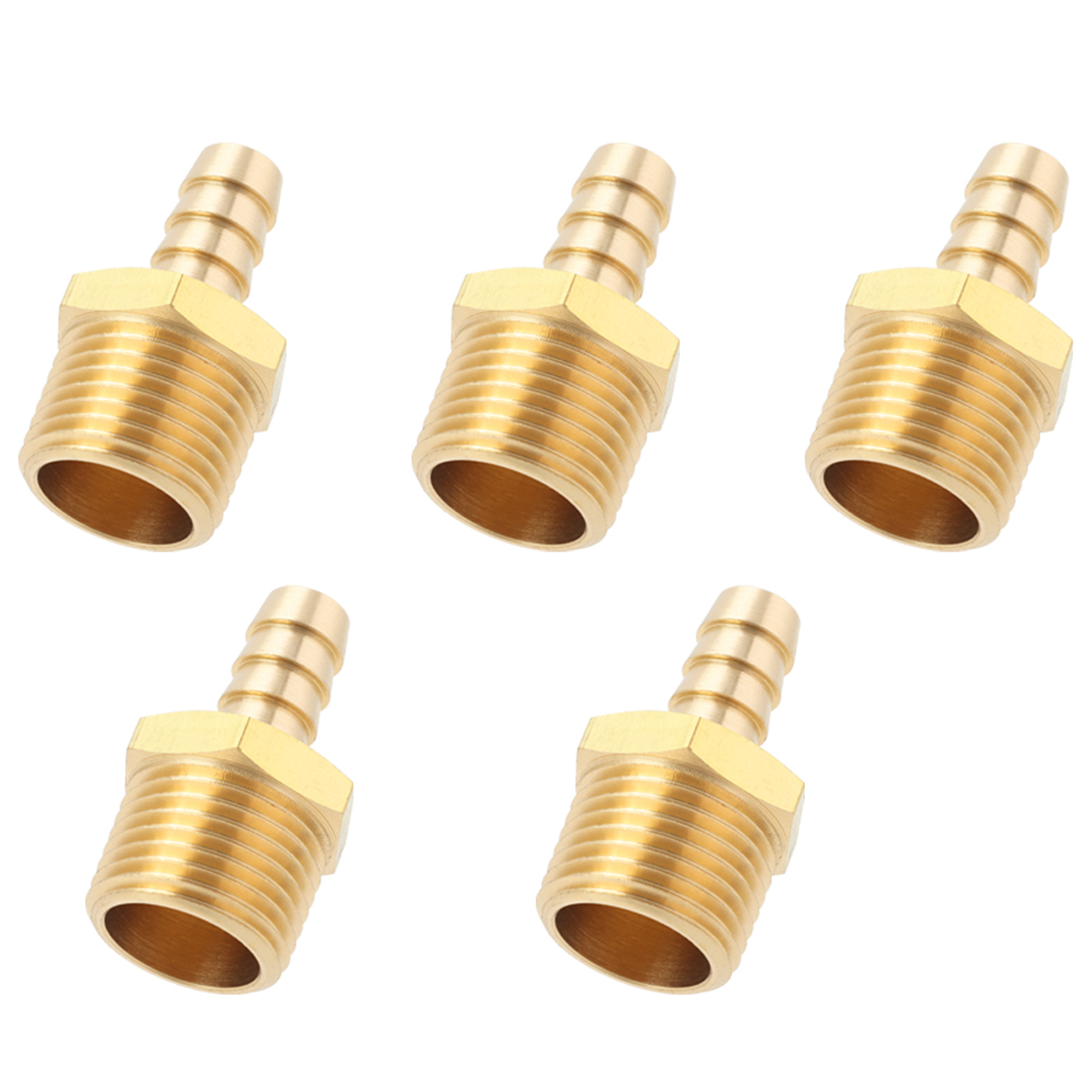 SeaSense Connettore Carburante Femmina Per Nissan E Tohatsu - Ottone Cromato, 3/8 Pollici, Specifiche OEM