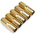thumbnail image 1 of LTWFITTING Brass Barb Splicer Mender 3/4-Inch ID Hose Fitting Air Boat Fuel Hose Joiner(Pack of 5), 1 of 4