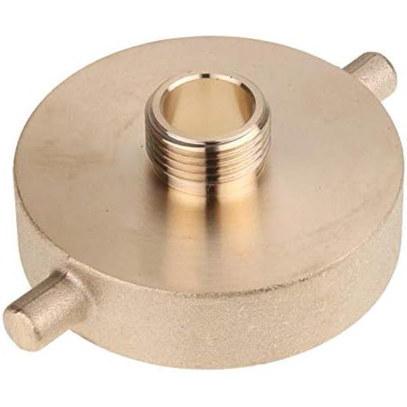 LTWFITTING Brass Fire Hydrant Adapter 2-1/2-Inch NST (NH) Female x 3/4-Inch GHT Male (Pack of 1)