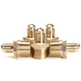 thumbnail image 1 of LTWFITTING Brass Flare 5/16" OD x 1/2" Male NPT Connector Tube Fitting(pack of 5), 1 of 1