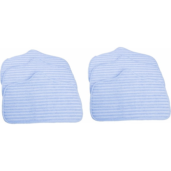 LTWHOME A275-020 Microfibre Steam Cleaner Pads Fit for Steamfast SF-275 / SF-370 and McCulloch MC1275 (Pack of 6)