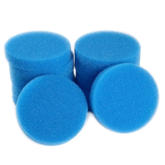 LTWHOME Blue Coarse Foam Media Filter Pads Suitable For Eheim Classic 2215/350 2616151(Pack Of 12)