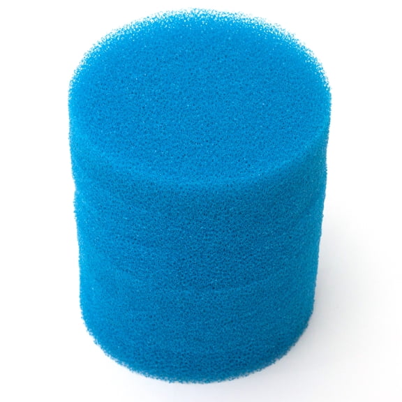 LTWHOME Blue Coarse Foam Media Filter Pads Suitable for Eheim Classic 2215/350 2616151(Pack of 6)