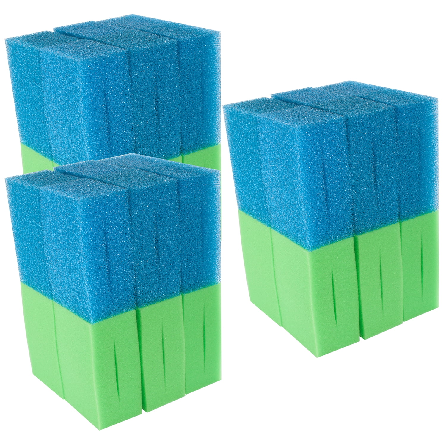 INGVIEE Filter Schwämme Für Oase Biotec Screenmatic - 4x Rot 4x Blau