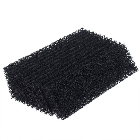 LTWHOME Compatible Carbon Foam Filters Suitable for Fluval U4 Filter (Pack of 12)