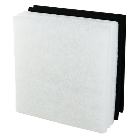 LTWHOME Value Pack of Polyester and Carbon Filter Pads Fit for Danner 12202 Pondmaster PM 1000 and PM 2000 (Pack of 6)