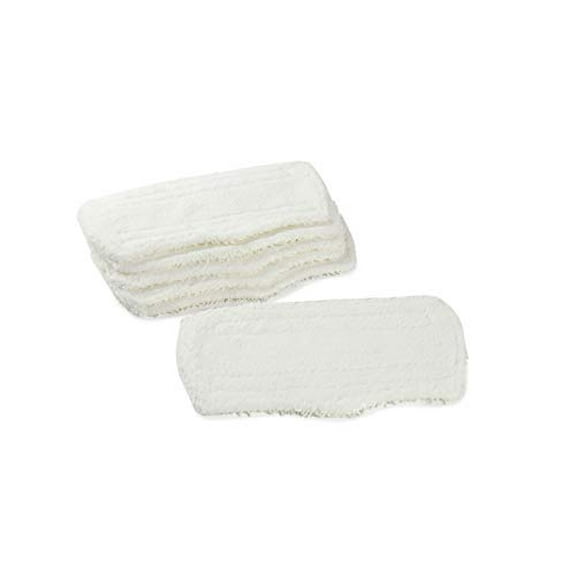LTWHOME White Microfiber Replacement Pads Fit for Shark Steam Mop XT3101 S3101 S3250 S3202(Pack of 6)
