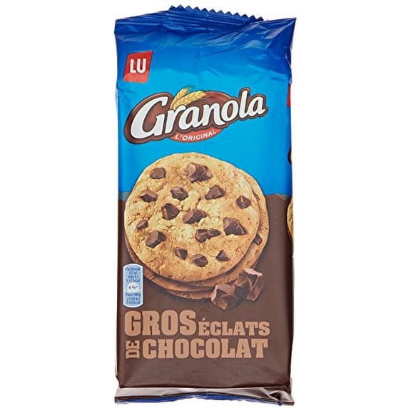 LU Granola Cookies - Large Pieces Of Chocolate, 184 g'