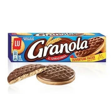 LU Granola Milk Chocolate Cookie 200g (pack of 2)
