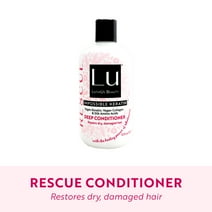LU LatinUs Beauty Rescue Damage Repair Conditioner with Impossible Keratin, for All Hair Types, 12 oz