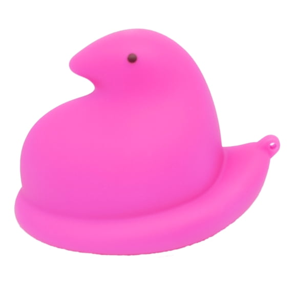 Light up Pink Bath Chick Way to Celebrate Plastic Bath Toy for Children