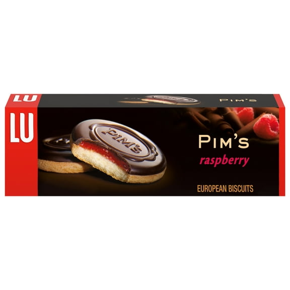 LU Pim's Raspberry European Biscuits, 5.29 oz
