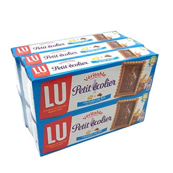 LU Veritable Petit Ecolier Milk Chocolate Biscuits 150g - Pack of 6