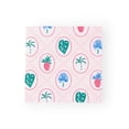thumbnail image 1 of Bonjour Fête Pink Tropical Large Paper Napkins, Disposable Party Supplies, 20 Count, Lunch Size, Picnic, Summer, 1 of 4