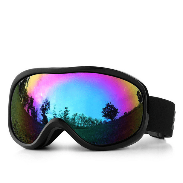 LUBAQIAN Ski Glasses Double Anti Fog Large Field Of View Spherical Ski Goggles Adult Men And Women Models Outdoor Snow Goggles Windproof Goggles Walmart Business Supplies