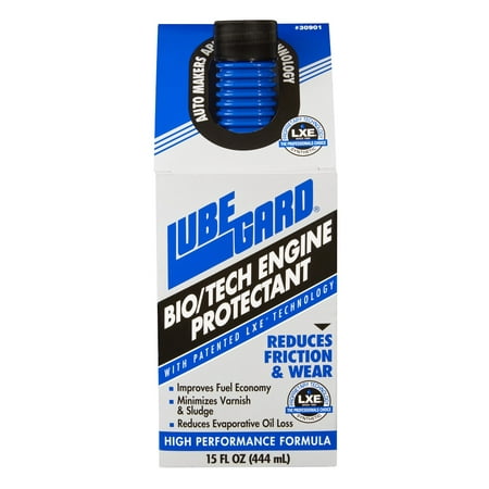 LUBEGARD Bio/Tech Engine Oil Protectant Full Synthetic Motor Oil, 15 fl oz