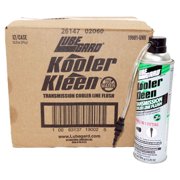 LUBEGARD Kooler Kleen Transmission Cooler Flush with 2-in-1 Fitting - 13.25 Oz Cans - Qty 12