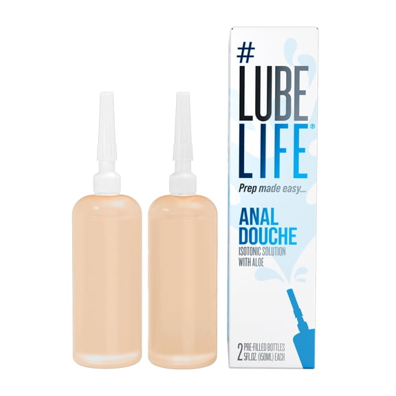 LUBELIFE Anal Douche Isotonic Solution with Aloe