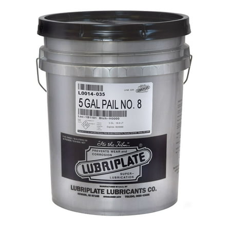 LUBRIPLATE INDUSTRIAL BEARING GEAR OIL No. 8 L0014-035 (35 Lb Pail)