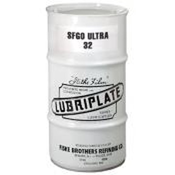 LUBRIPLATE SFGO ULTRA 32 F100% SYNTHETIC, POLYALPHAOLEFIN (PAO)-BASED, HIGH-PERFORMANCE, SUPER MULTI-PURPOSE, FLUID LUBRICants L0915-062 (55GL/DRUM)