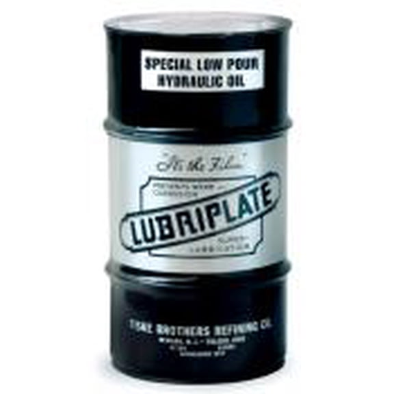 LUBRIPLATE SPEC. LOW POUR HYDRAULIC OIL PETROLEUM-BASED OILS FOR LOW TEMPERATURE APPLICATIONS L0767-061 (16GL/ DRUM)