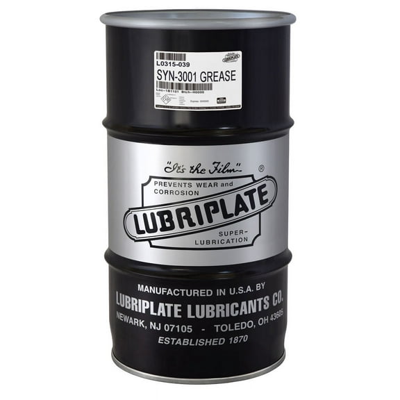LUBRIPLATE SYN 3001, L0315-039, SYNTHETIC LITHIUM BASE TYPE GREASE (120LB/KEG)