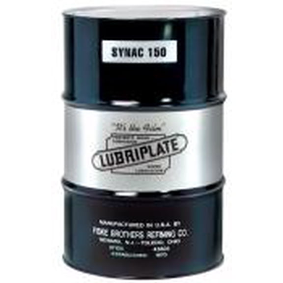 LUBRIPLATE SYNAC-150 DIESTER-BASED, 100% SYNTHETIC COMPRESSOR FLUIDS L0936-062 (55GL/DRUM)