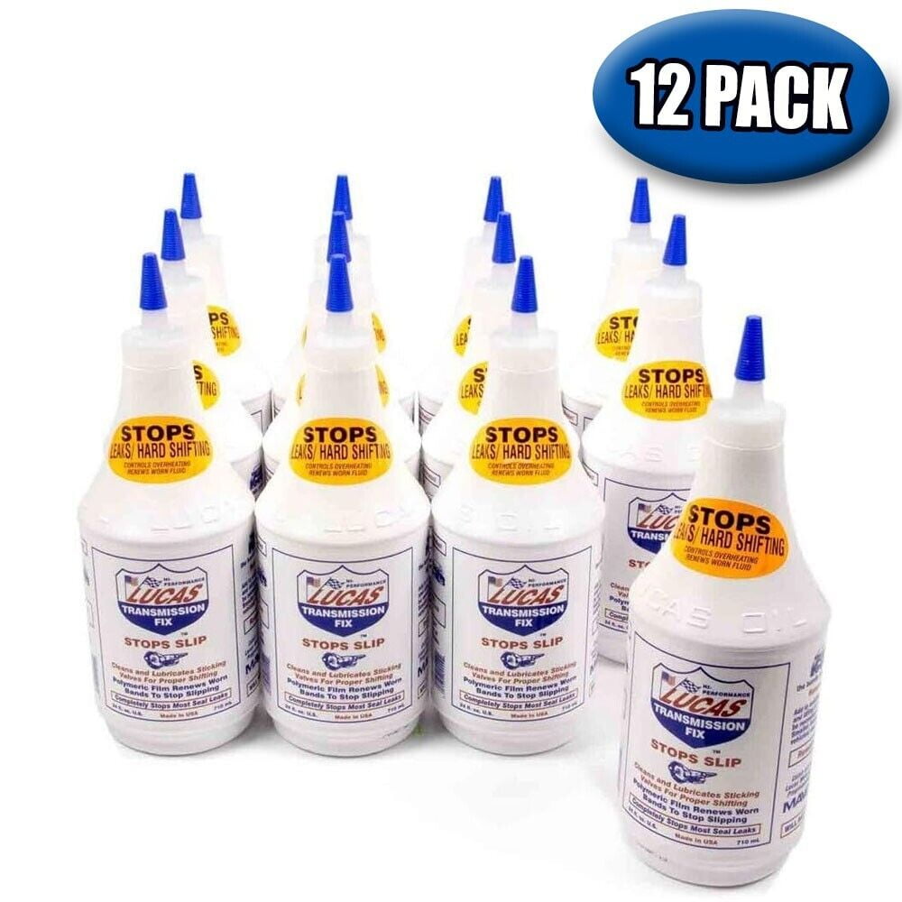 LUCAS OIL 10009 TRANSMISSION FIX STOPS SLIPS & HARD SHIFTING 24 OZ 12