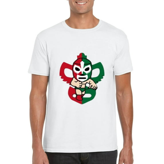 LUCHA #18 Mexican Wrestling Lucha Libre Mask Fighter Cool T-Shirt, for men & women, up to size 5XL