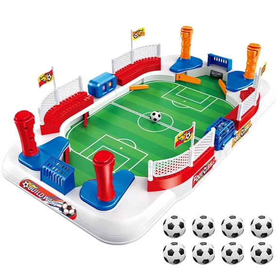 LUCKDEER Mini Soccer Board Game for 3 4 5 6 7 8-12 Year Old Kids - Pinball Interactive Sports Game Indoor Home Party - Foosball Table Toys Birthday Gift for Boys Girls
