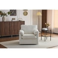 thumbnail image 1 of LUCKHAO Oversized Corduroy  Accent Swivel Chair,Comfy Reading Chair ,Single Sofa Chair for Bedroom and Living Room ﻿,Comfy Upholstered Large Chair Armchair Sofa Chair, 1 of 23