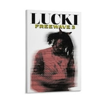 LUCKI Freewave Poster Canvas Poster Wall Decorative Art Painting Living Room Bedroom Decoration Gift