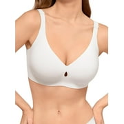 Wireless Bras for Women Seamless Full Coverage Push up Everyday Bra Plus Size