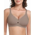 thumbnail image 1 of LUCKMEEY Wireless Mesh Bras for Women Seamless Full Coverage Push up Bra Plus Size, 1 of 6