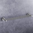 thumbnail image 1 of LUCKUP 24-Inch Double Towel Bar Stainless Steel Towel Rack for Bathroom,Polished Chrome…, 1 of 7