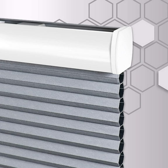 LUCKUP Cordless Blackout Cellular Shades Room Darkening Honeycomb Shades 40" W x 72" H