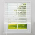 thumbnail image 1 of LUCKUP Cordless Mini Blinds Horizontal Venetian Blinds Vinyl Window Shades Light Filtering Privacy Room Darkening Blinds for Bedroom, Kitchen, Office, 44" W X 64" H, White, 1 of 6