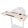 thumbnail image 1 of LUCKUP Treadmill Desk Attachment, Universal Walking Laptop Holder Desk 39" L x 15" W Ergonomic Platform Workstation for Treadmill with Cup Holder, Laptop/Tablet Stand, White, 1 of 8