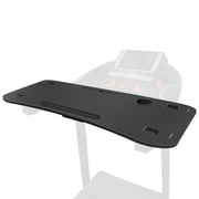 LUCKUP Treadmill Desk Attachment, Universal Walking Laptop Holder Desk 39" L x 15" W Ergonomic Platform Workstation for Treadmill with Cup Holder, Laptop/Tablet