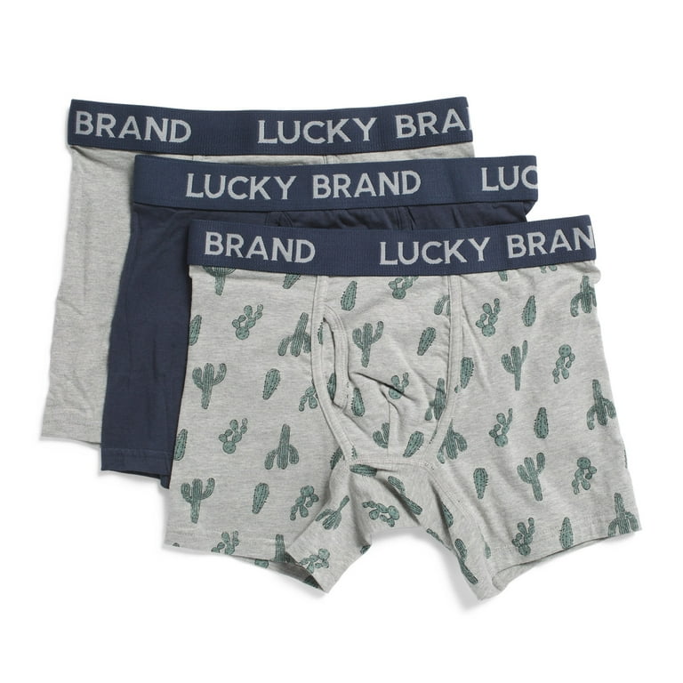 LUCKY BRAND BOXER BRIEFS 04 P56 XLARGE BIG CACTUS MEN