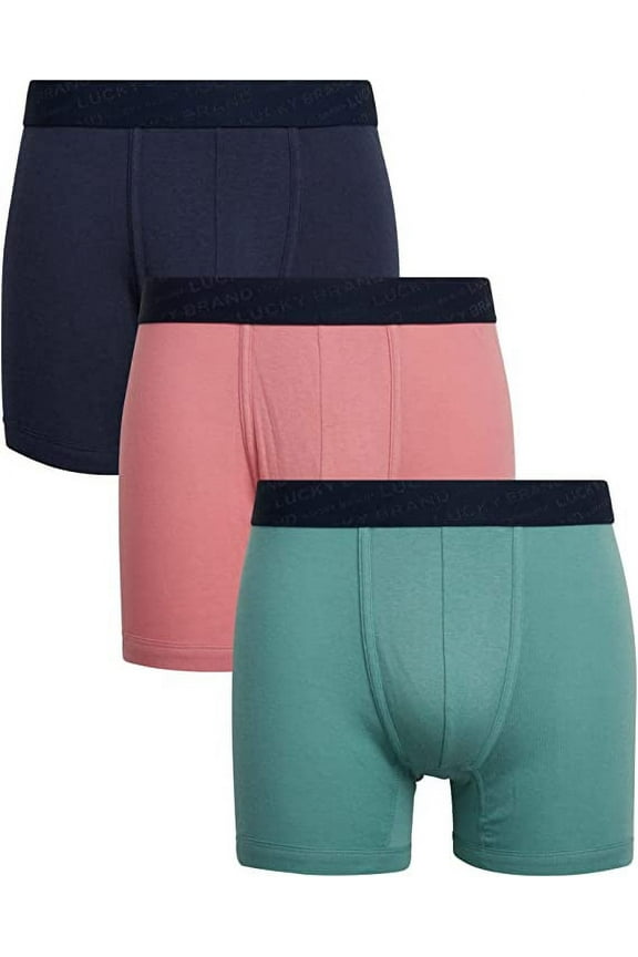 BOXER X3 - 223 MODAL CORAL MEDIUM - MEN BRIEF UNDERWEAR PACK P251